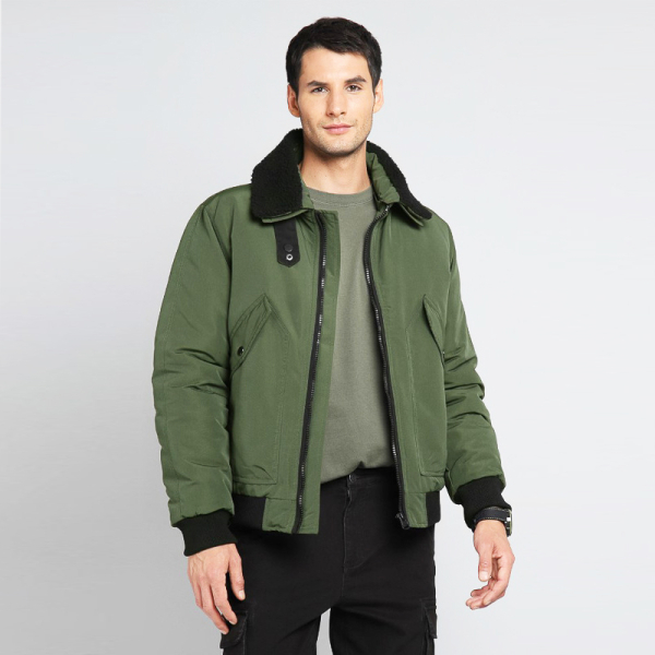 CASACA PILOTO VERDE BISHG38