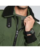 CASACA PILOTO VERDE BISHG38