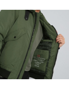 CASACA PILOTO VERDE BISHG38