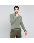 SWEATER CUELLO BISHI15 OLIVA