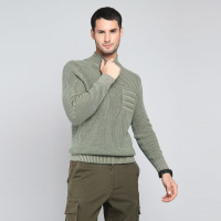SWEATER CUELLO BISHI15 OLIVA