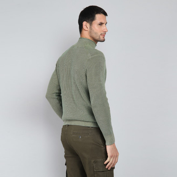 SWEATER CUELLO BISHI15 OLIVA