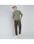 SWEATER CUELLO BISHI15 OLIVA