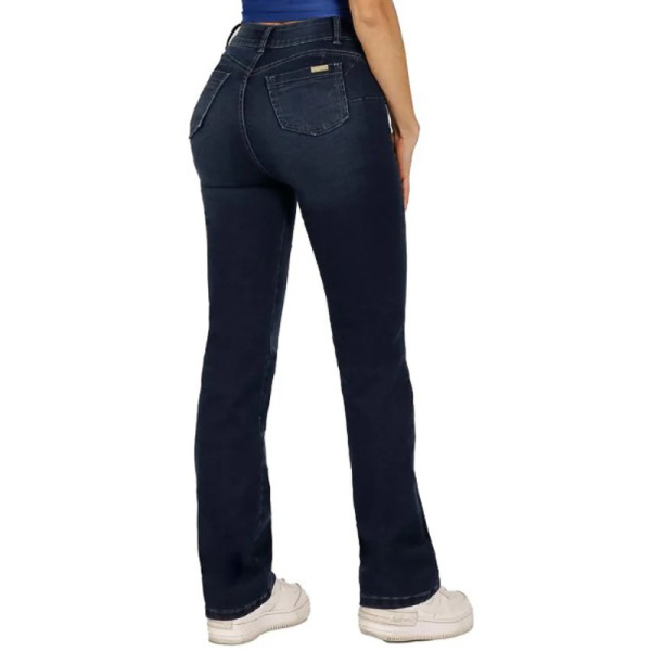 JEANS RECTO CARLA AZUL