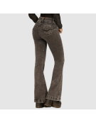 JEANS FLARE TOLEDO GRIS