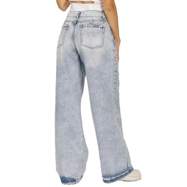 JEANS BIANCA II FLARE CELESTE