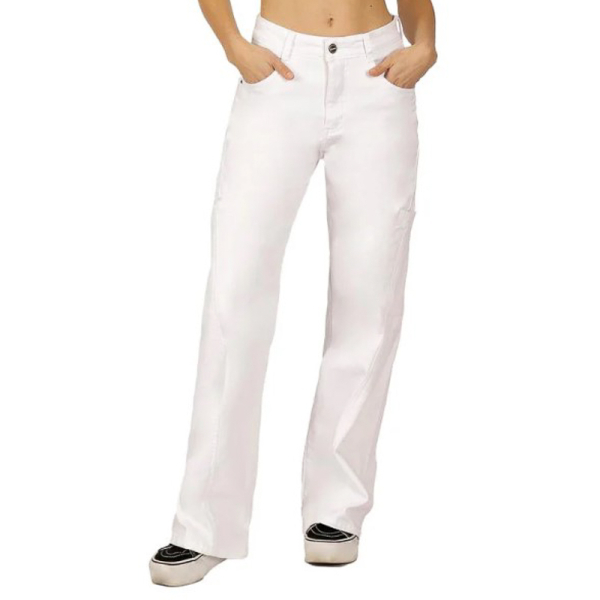 JEANS JULIETTA III PALAZZO BCO