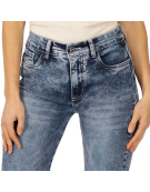 JEANS BRENDA I FLARE AZUL GRAV