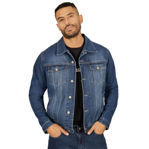 CASACA MEZCLILLA MARK I BLUE