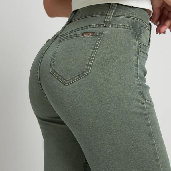 JEANS WIDE LEG 5116 VERDE