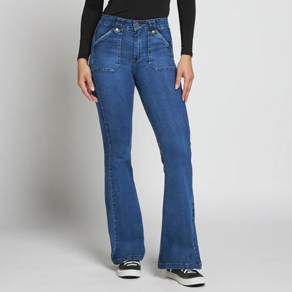 JEANS FLARE 5028 AZUL