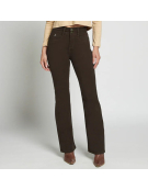 JEANS RECTO PUSH UP CAFE 5123