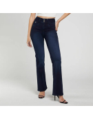 JEANS RECTO PUSH UP AZUL 4871