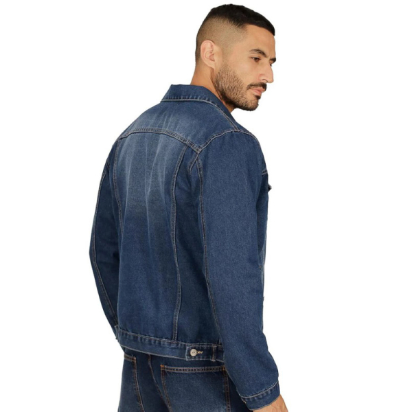 CASACA MEZCLILLA MARK I BLUE