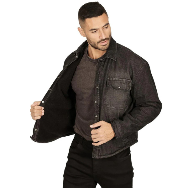 CASACA MEZCLILLA MARK I BLACK