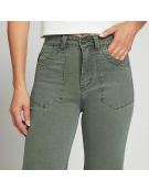 JEANS WIDE LEG 5116 VERDE