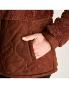 IMP POLERON POLAR QUILT TERRACOTA