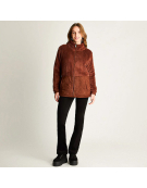 IMP POLERON POLAR QUILT TERRACOTA