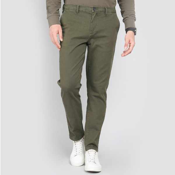 PANTALON CHINO SPAND 31002 OLIVA