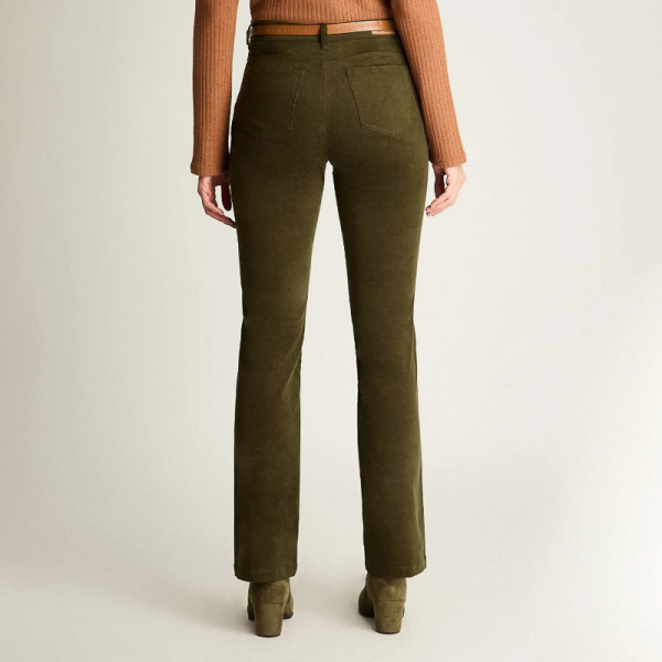 IMP PANTALON COTELE VERDE 7666