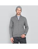 SWEATER FULL ZIPPER 31038 GRIS