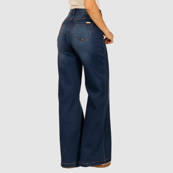 JEANS PALAZZO POLLY AZUL
