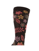 BIPACK M CALCETIN FLOWER CHOCO