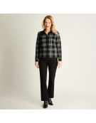 IMP CARDIGAN C/CIERRE NEGRO 80