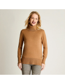 IMP SWEATER ALTO TACHAS CAMEL