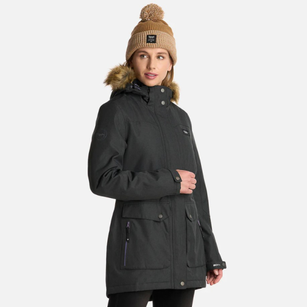 PARKA M ROBLE IMPERM NEGRO