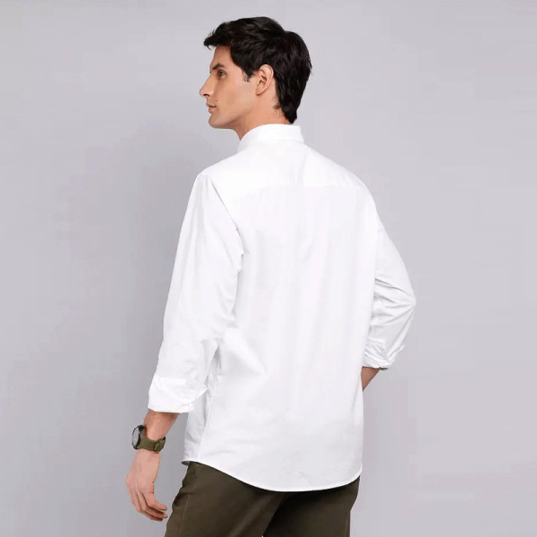 CAMISA POPLIN CM2000T BLANCO