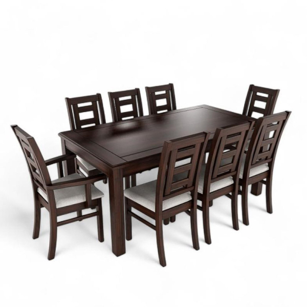 COMEDOR ROMA 6S+2S CHOCOLATE 