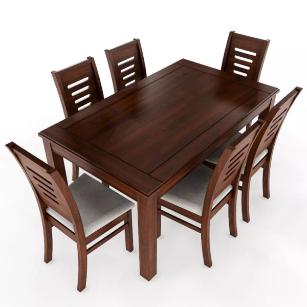 COMEDOR ROMA 6S NOGAL 