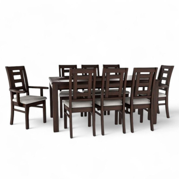 COMEDOR ROMA 6S+2S CHOCOLATE 