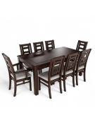 COMEDOR ROMA 6S+2S CHOCOLATE 