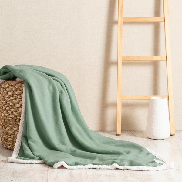 MANTA POLAR SHERPA VERDE 