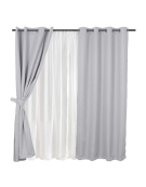 SET CORTINA FRUTILLAR BLACKOUT 8PZ GRIS 