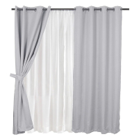 SET CORTINA FRUTILLAR BLACKOUT 8PZ GRIS 