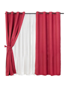 SET CORTINA FRUTILLAR BLACKOUT 8PZ BURDEO 