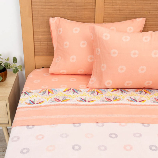 SABANA ESTAMPADO 144H GORRION 2.0P 