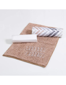 SET CORTINA BAÑO 4PZ CAJA RONGO 