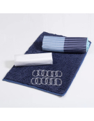 SET CORTINA BAÑO 4PZ CAJA BUSIA 