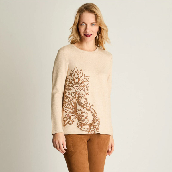 IMP POLERA LANILLA BEIGE 10665