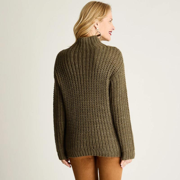 IMP SWEATER MOCK VERDE 816631