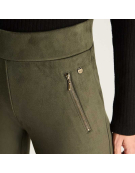 IMP CALZA SUED VERDE 716610
