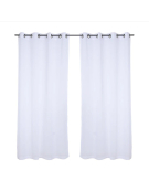 VELO LINO ARGOLLA 140X220 BLANCO 
