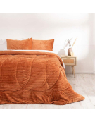 PLUMON CORDUROY CORAL SHERPA 2P CAFE 