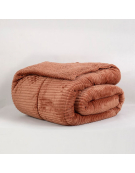 PLUMON CORDUROY CORAL SHERPA 2P CAFE 