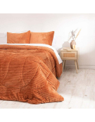 PLUMON CORDUROY CORAL SHERPA 2P CAFE 