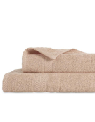 SET 2 TOALLAS C/400GR TAUPE 